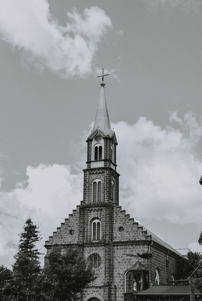 Church with Tower, Igreja Matriz De Sao Pedro, Itauba, Brazil